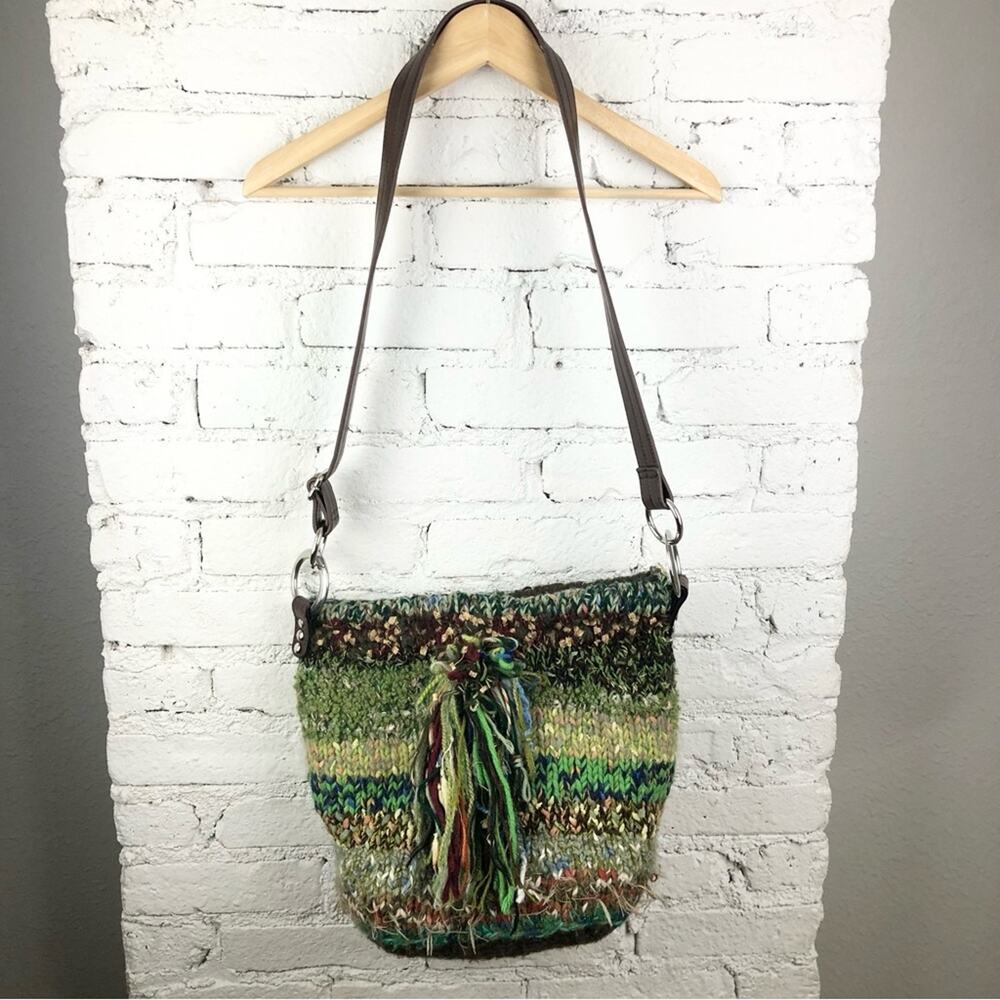 Handmade Knit Art To Wear Purse